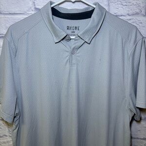 Rhone Fine Italian Fabric Polo Mens  XL Golf Polo Athletic Performance Wear
